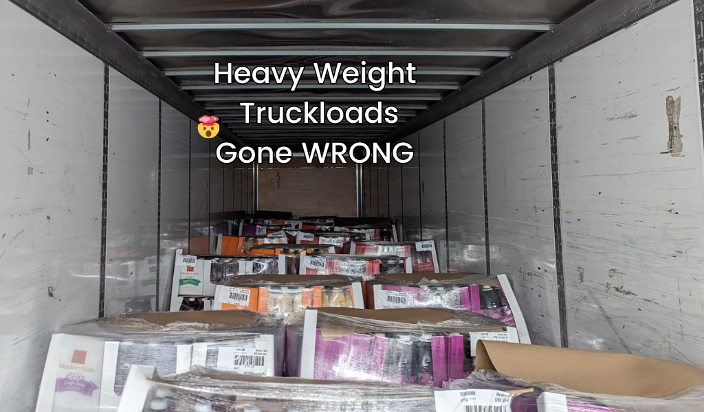 heavy weight truckloads are dangerous to others and can cause major safety issues on the road